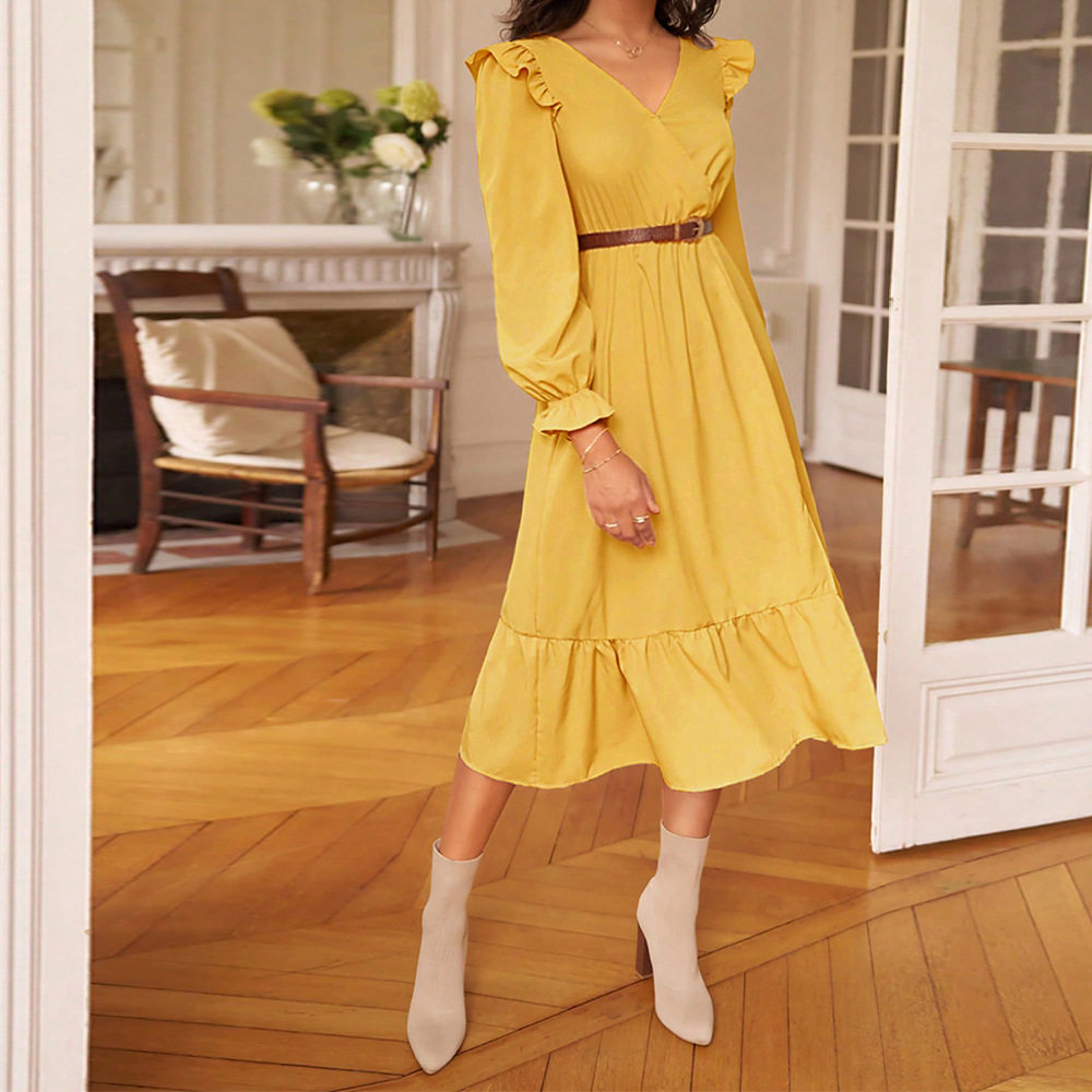 Elegant V Neck Backless Maxi Dress Waist Defining High Slit Slim Fit Perfect for Evening Events Wholesale Available