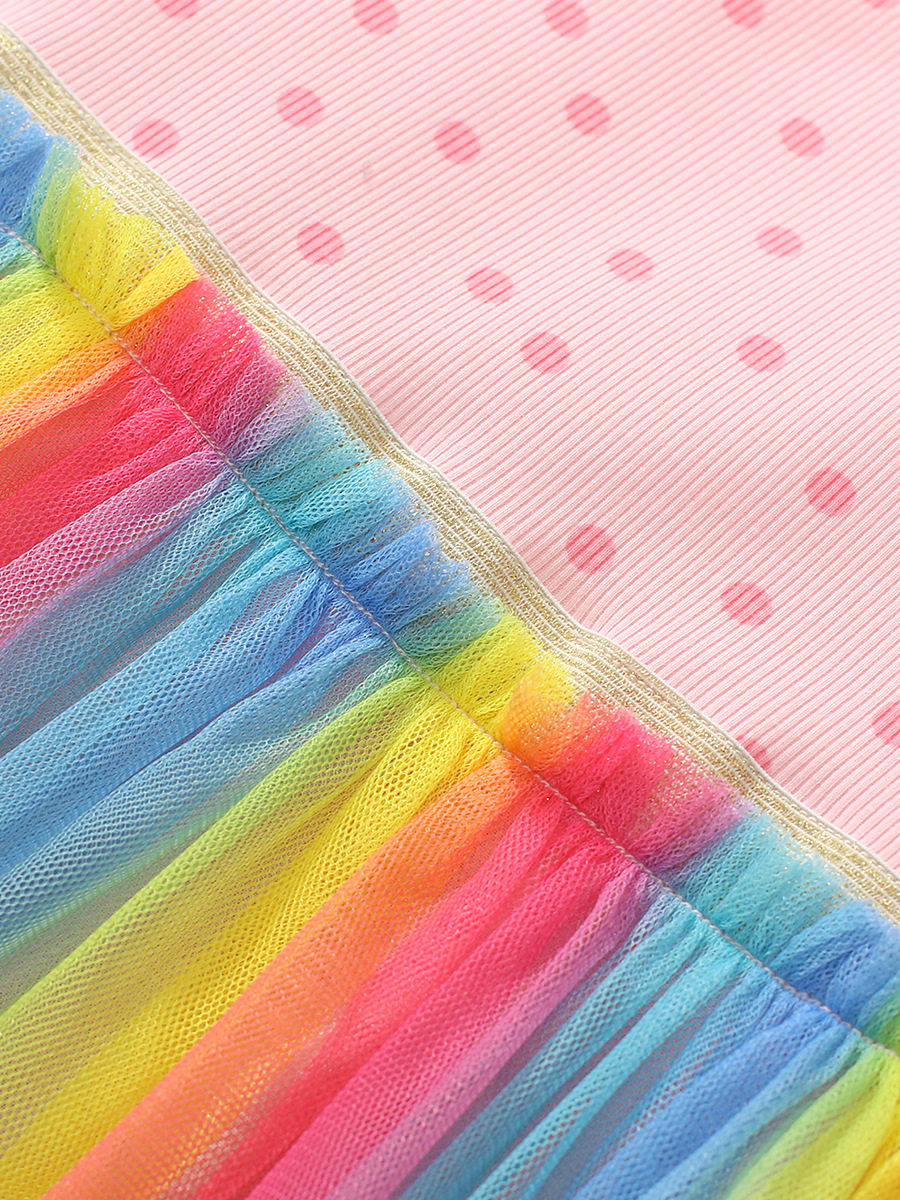 Girls' Tulle Dress, Autumn Long-sleeve Kids' Princess Dress