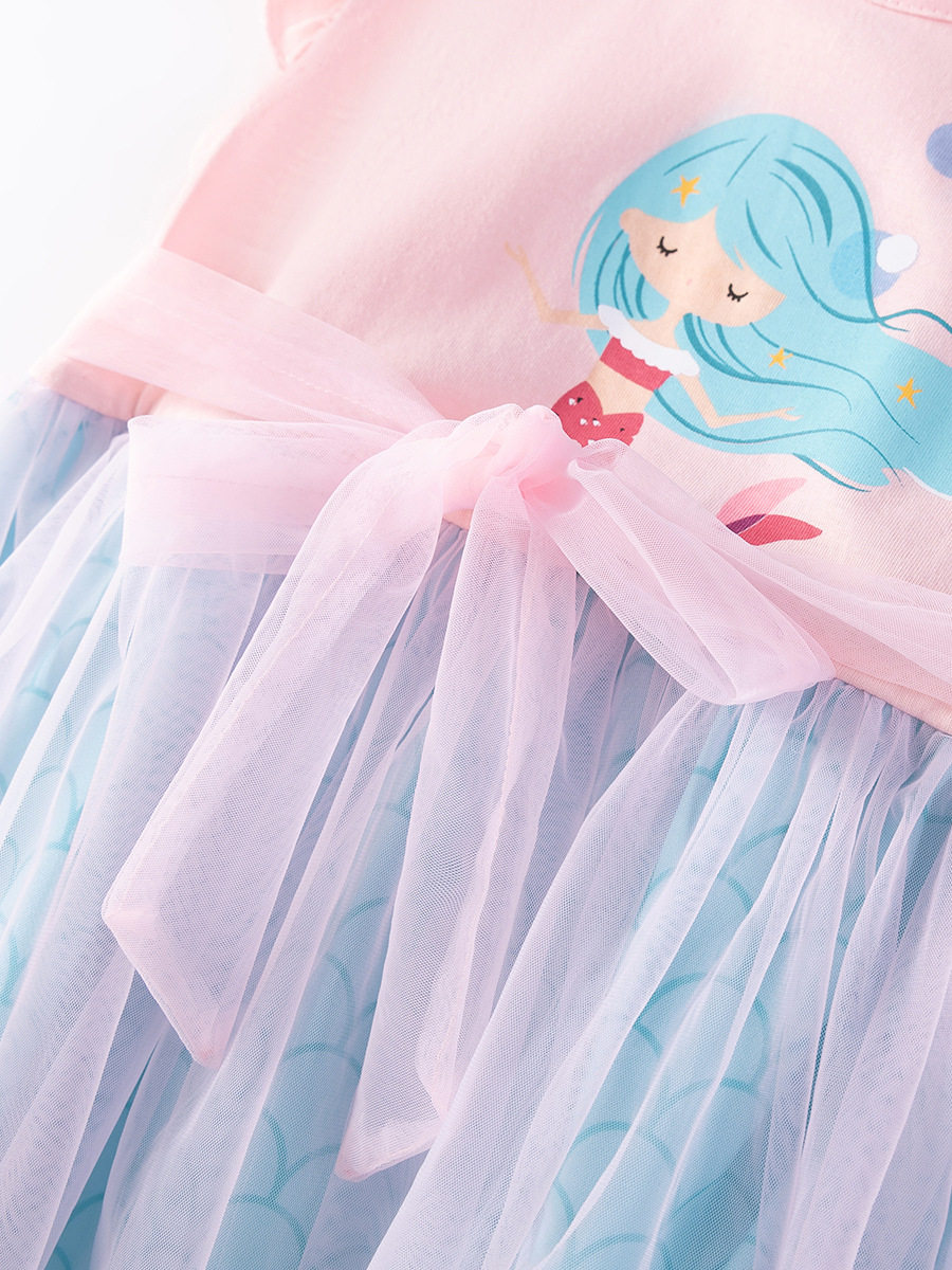 Girls' Cute Dress Wholesale from Factory, Summer Kids' Dress