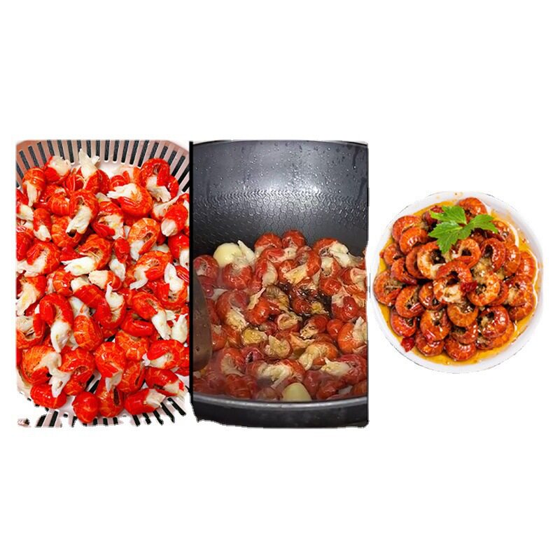 Lobster Tail Frozen Fresh Crayfish Tail 5.00kg Whole Box Commercial Fresh Shrimp Ball 4.50kg Fresh
