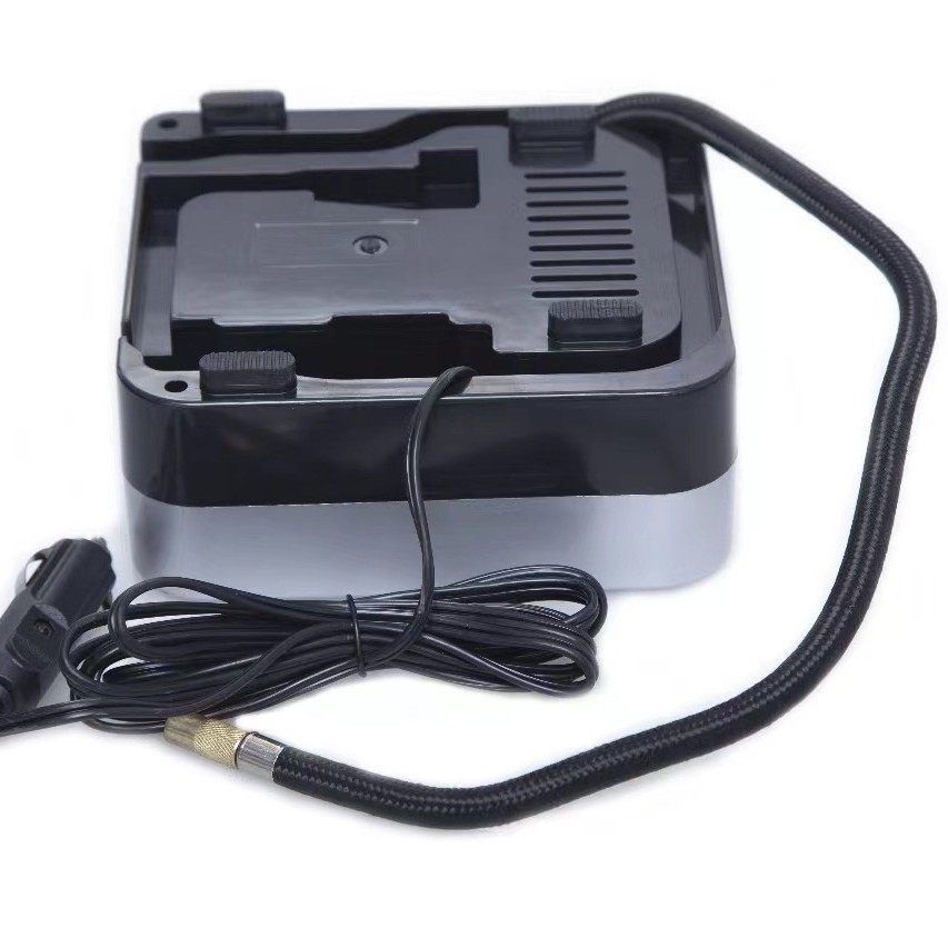 Portable Air Pump Car Inflatable High Power Electric Double Cylinder Tire Air Pump Manufacturers Supply