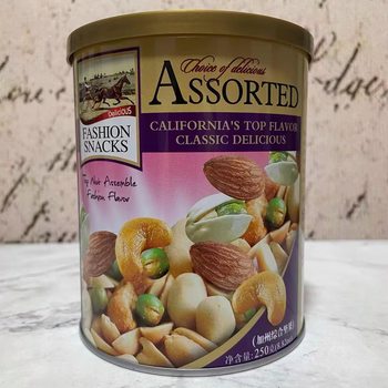 Carefully Selected Jinyu California Comprehensive Nuts 250g Canned Festive Gift Box Souvenir Snacks for Pregnant Women Snacks