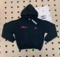 Scu502 - black with red lettering + 100% cotton + hangtag logo