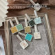 Xiaoying nail art-small square bottle nude transparent color glue solid color nail polish glue collection 10ml base color overlay color