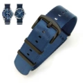 Blue black buckle