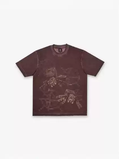Cross-Border European Size Short-Sleeve Vintage T-Shirt with European and American Prints for Men and Women, Retro Washed T-Shirt, High Street Style