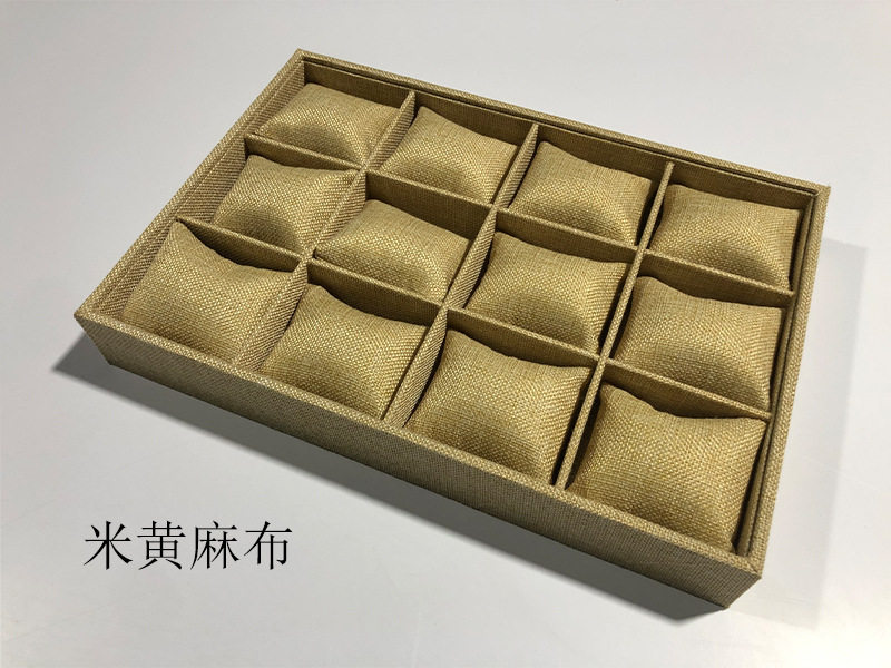 Watch Display Tray, Watch Loose Beads, Watch Box, Watch Stand, Earrings, Jade Leather Velvet, Viewing Pallet Display Tray