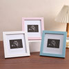 Cross-border wooden baby B- ultrasound commemorative photo frame creative baby commemorative photo framed solid wood photo frame wholesale
