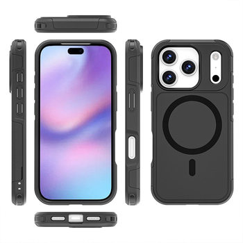 Box Magnetic Phone Case Is Suitable for Apple Iphone17Pro Phone Case Outdoor Anti-Fall Case