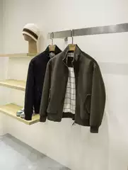 [Lp Version] Temperament Control! Autumn and Winter Thickeneded Wool Stand Collar Short Men's Business Casual Quilted Jacket