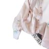 New Chinoiserie Pink Embroidered Stand-Up Collar Long-Sleeved Shirt for Women 2025 Spring & Fall National Style Gentle and Sweet Elegant Light Top