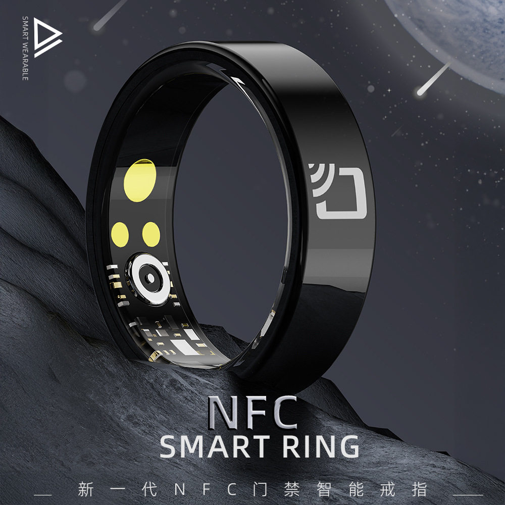 R20 Smart Health Ring Heart Rate and Blood Oxygen Monitoring Nfc Compatible with Ios