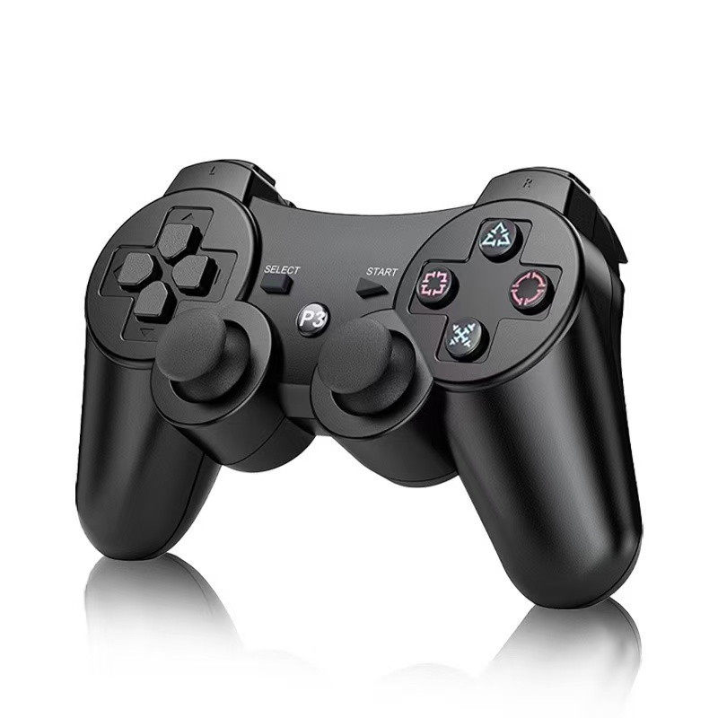 Cross-Border Private Model Without Infringement P3 Controller Dual Vibration Snowflake Button Ps3 Wireless Bluetooth Game Controller