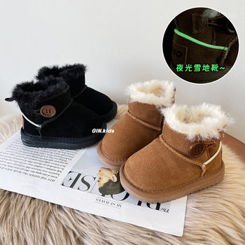 {16-30 size} baby snow boots winter 1-2 years old baby boy toddler shoes fleece-lined children's cotton shoes girls' shoes