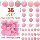 Amazon explosive flocking Christmas ball 36/ШТ Бархатный Рождественский шар, подвесной рождественский шар с защитой от поломки mini 7