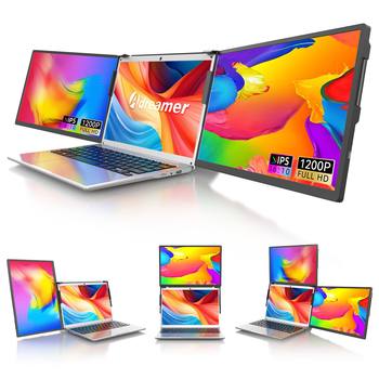 13inch Dual-Screen Portable Monitors, Detachable Combination Laptop Extended Secondary Screen, Multi-Screen Office Lcd Screen