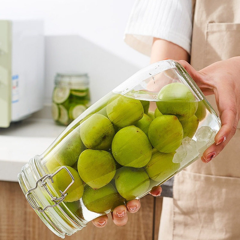 Food-Grade Sealed Jars, Glass Bottles, Wine Pickles, Empty Bottles, Sugar Jars, Special Storage Jars