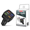 Fast charging car charger 3.1A one drag six QC 3.0 qc3.0 car mobile phone charger 6usb car charger