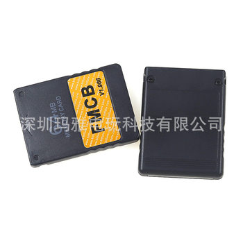 Ps2 Second Generation Fmcb Memory Card 8Mb 16Mb 32Mb 64Mb Mcboot V1.966 Memory Card Accessories