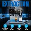 Export European Standard Coffee Machine Fully Automatic Steam High-Pressure Espresso Machine with Grinding Brewing Espresso Machine