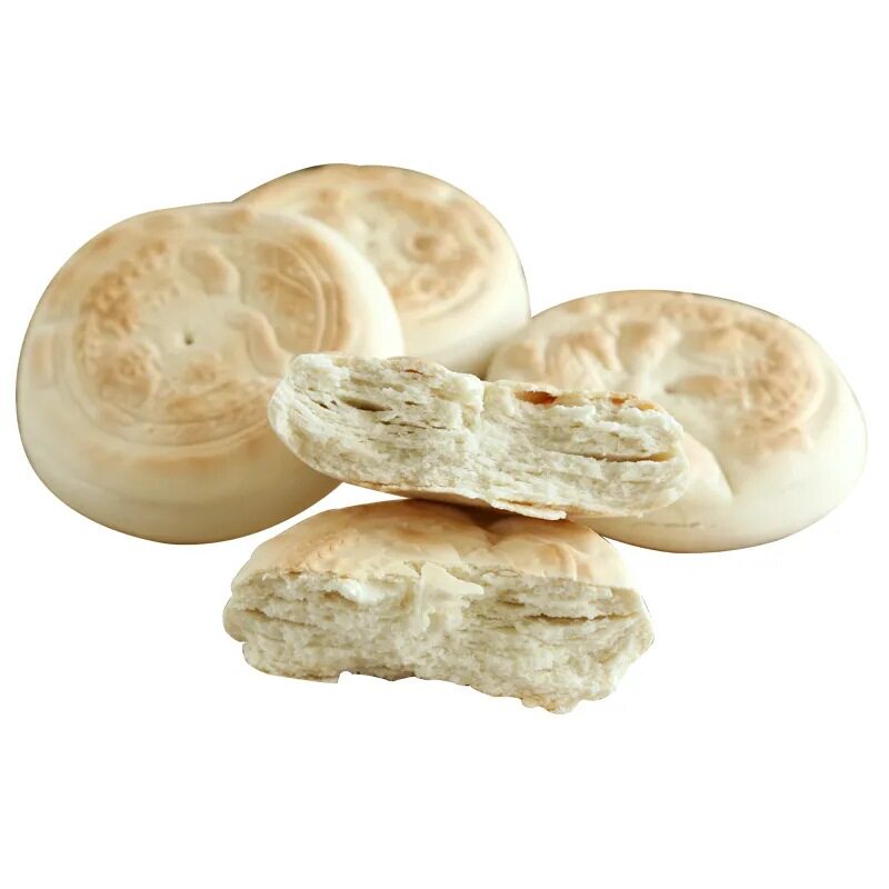 Shandong lasagna fire baked wheat cake original oil-free bar head fire baked bun staple food heating instant noodles fermented pot kui