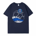 PSG Five-Star Logo White Lettering on Navy