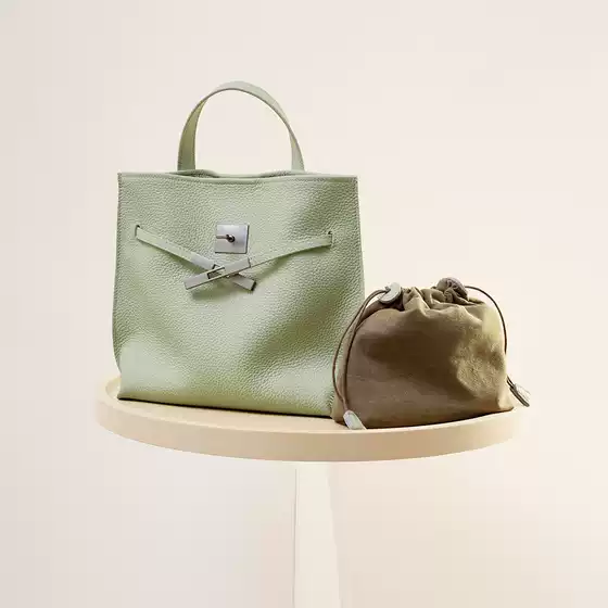 New Arrival Premium Genuine Leather Women's Handbag Birkin Style Ladies Tote Kelly Bag Fashion Versatile Crossbody Shoulder Bag