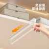 No-Drill Pants Rack Top-Mounted Clothes Hanger Wardrobe Built-In Pants Hanging Rod Vertical Hanging Rod U-Shaped Clothes Hanger