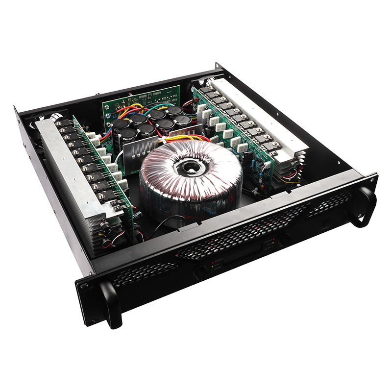 Pure Post-Stage Amplifier for Conference Rooms, Home Stereo, High-Fidelity, High-Power, Dual-Channel with Amplifier, Hifi Amplifier