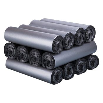 Silver Express bag low voltage texture e-commerce logistics waterproof packaging self-adhesive bag express packing bag wholesale in large quantities