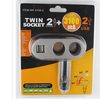 Car one minute two cigarette lighter dual USB car phone charger