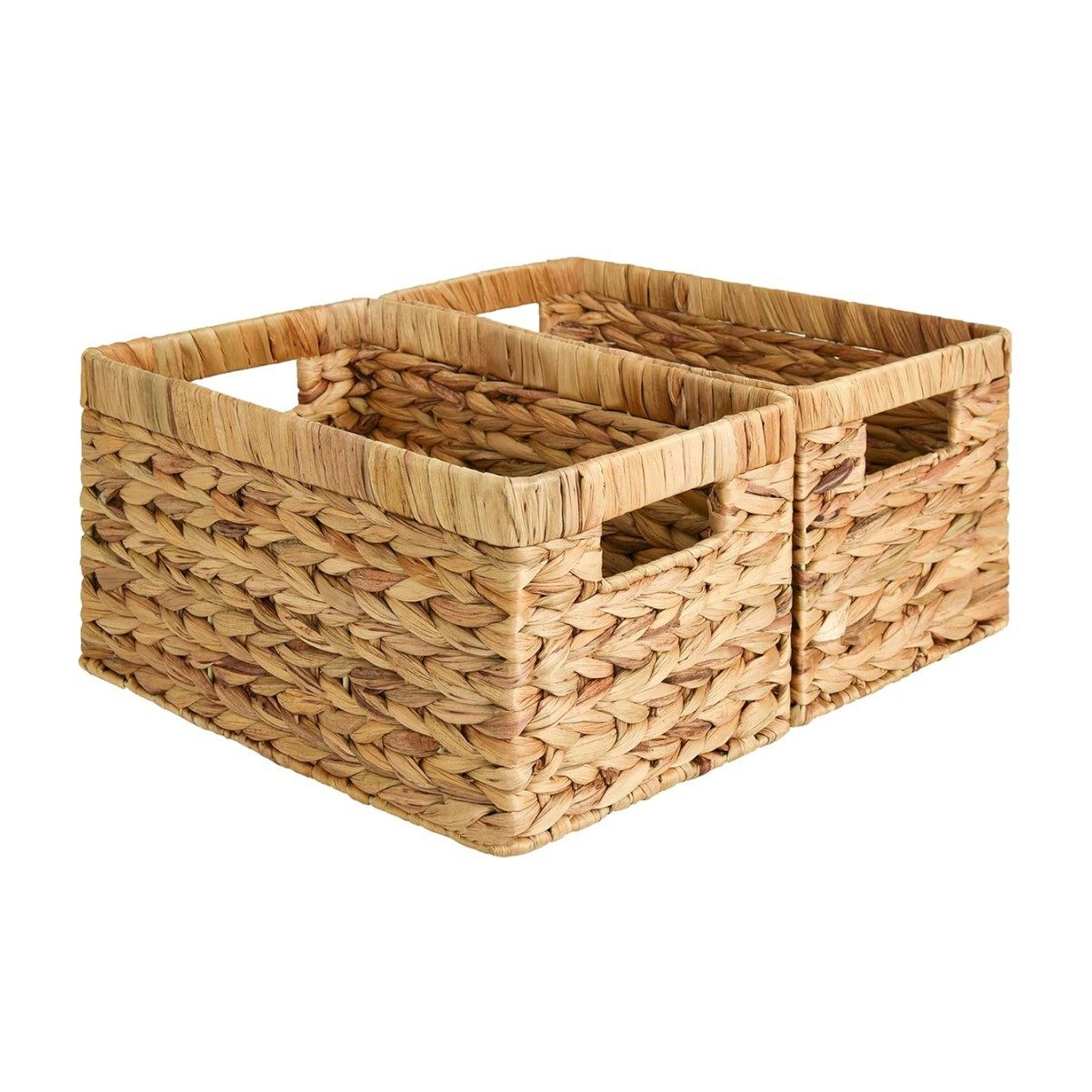 Cross-Border Delivery of Gourd Grass Woven Storage Basket Rattan Storage Basket Kitchen Bedroom Desktop Coffee Table Cabinet Storage Basket