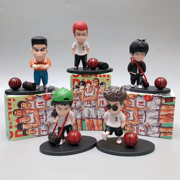 Slam Dunk Blind Box Sakuragi Hanamichi Rukawa Kaede Akagi Mitsui Hisashi Figurine Car Ornament Blind Box Trendy Toy