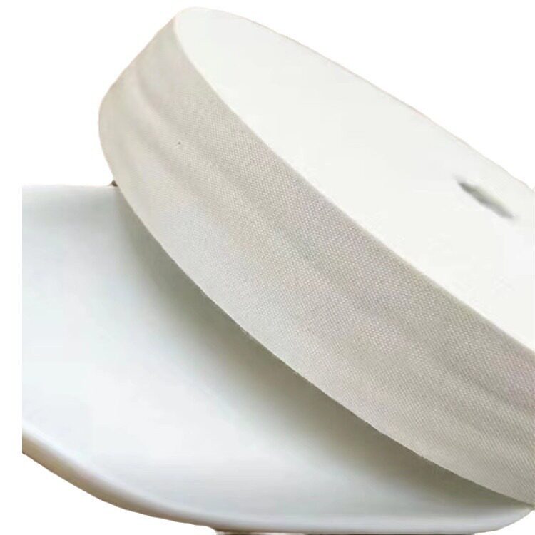 In-Stock Dyeable Plain Cotton Tape, Trademark Tape, Printable Edging Webbing, Piping Tape, Pure Cotton, Fine Yarn Tape