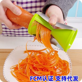 Creative Kitchen multi-function shredder spiral funnel shredder rotating shredder grater 140g