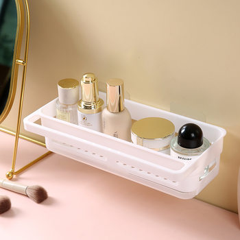 Kitchen Rag Rack, Sponge Drain Rack, Sink Rack, Faucet Rack, Bathroom Storage Basket, Punch-Free Storage Rack