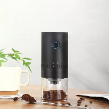 Cross-Border Supply of Portable Electric Coffee Grinder USB Rechargeable Coffee Grinder Electric Coffee Grinder Small Coffee Machine