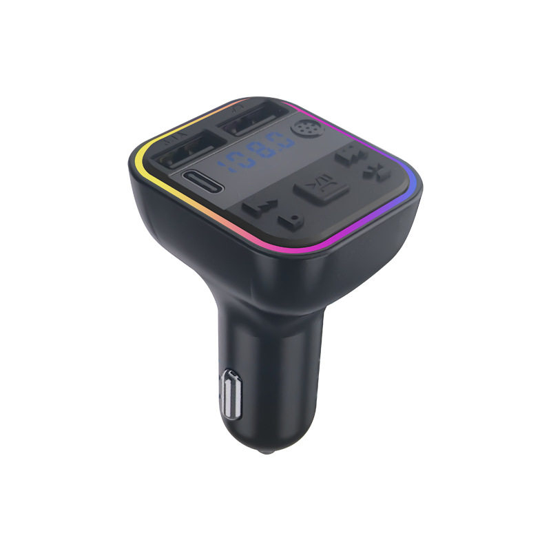 G40 Car Charger Bluetooth MP3 Play Car Cigarette Digital Display Fast Charge PD Multifunctional Car Charge Fast Charge
