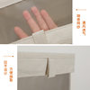 New Japanese-style large window cotton and linen storage box foldable household fabric storage box for clothes and clothing