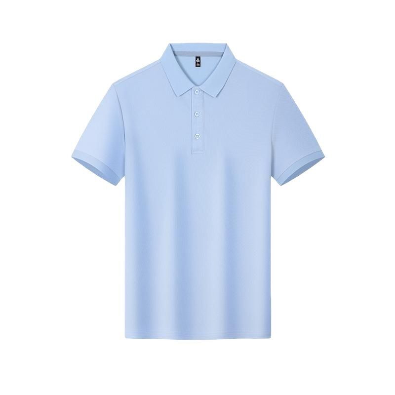 广告衫210克索罗娜翻领商务休闲男装工服班服印字LOGO短袖POLO衫