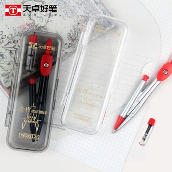 Tianzhuo 93121 Gold List exam series compasses suit 0.7 lead students use geometric mathematics to draw round compasses