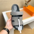 Gray palm print