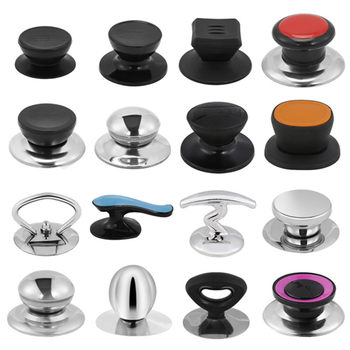 Stainless steel lid handle glass cap stainless steel accessories Universal top bead top cap cap bead handle wholesale