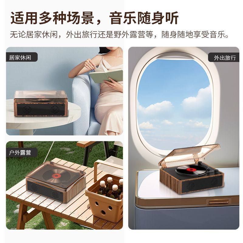 Cd Player Integrated Cd Player High-Quality Audiophile-Grade Bluetooth Audio Speaker All-In-One Cd Record Player Player Home