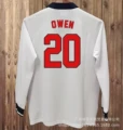 1998 england home long sleeve number 20 star