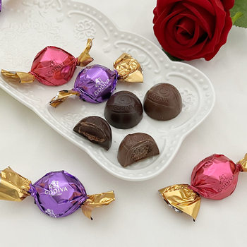 God1Va/Gedi/Fan Truffle Milk Chocolate Wedding Candy Souvenir Return Gift Candy Bulk Chocolate Beans