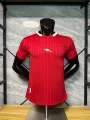 25-26 arsenal retro three-leaf red