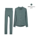 Mysterious green jacket suit