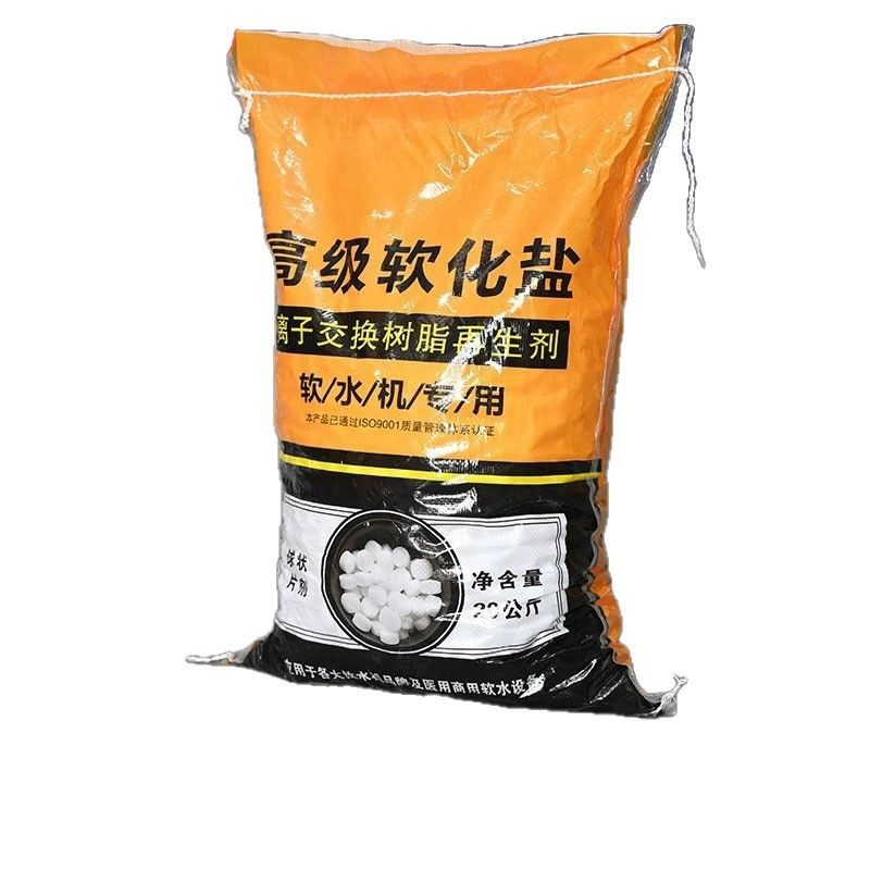 Soft Water Salt Ion Exchange Resin Regenerant Water Treatment Sterilization Water Purification Water Softener Industrial Soft Water Salt