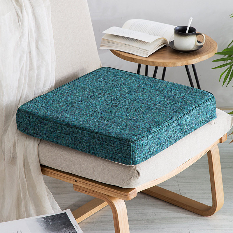 35D Hardened High-Density Sponge Sofa Cushion Solid Wood Mahogany Cushion Bay Window Cushion Tatami Chair Cushion Seat